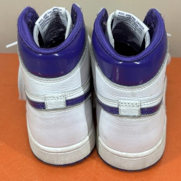 Air Jordan 1 High OG 'Court Purple' Women's US6 CD0461-151 - Picture 5 of 7
